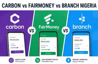 Carbon vs FairMoney vs Branch Nigeria
