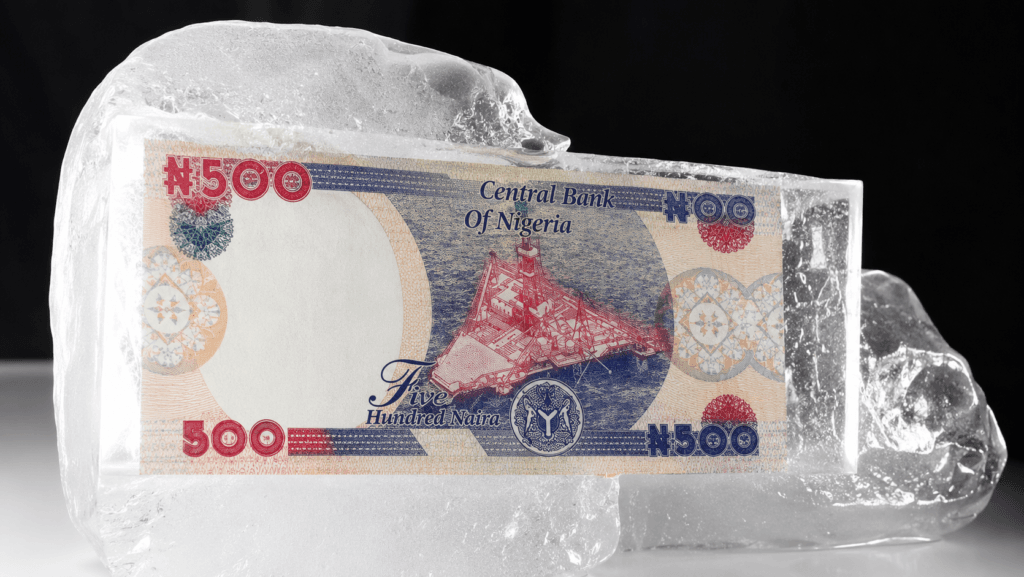 unfreeze your bank account