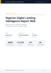 Nigerian Digital lending report 2026
