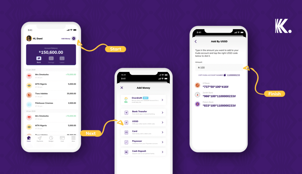 kuda bank transfer limit