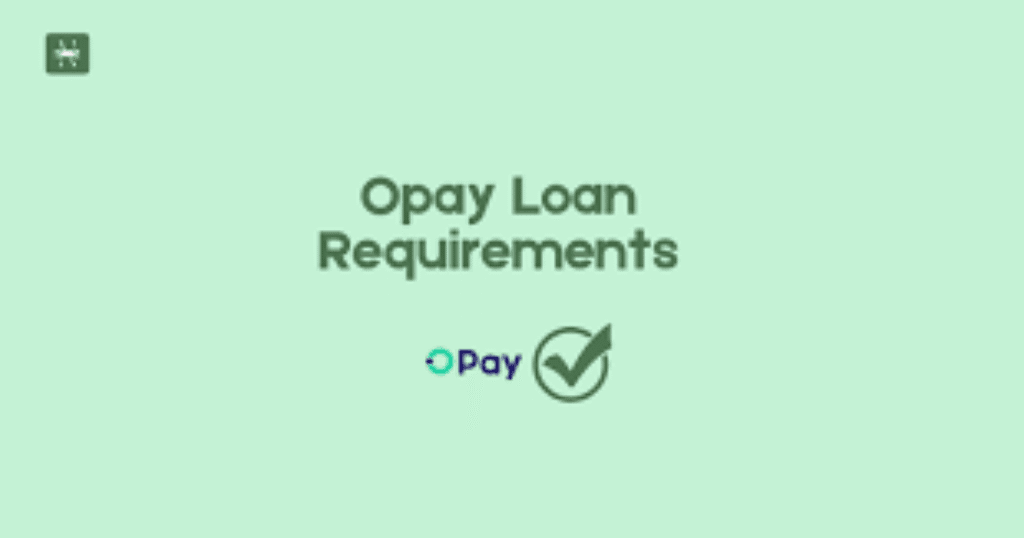 Opay loan